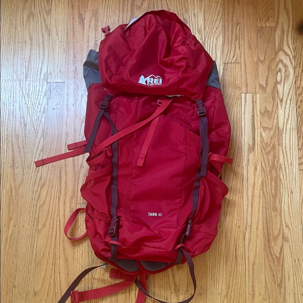 REI Red and Gray Backpack